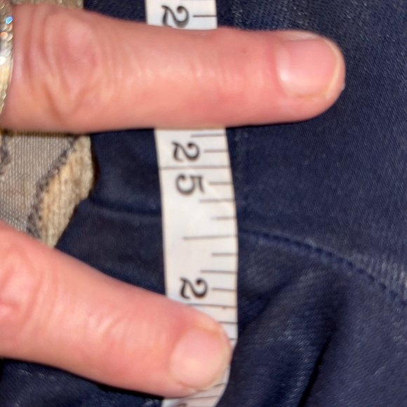 Women's L'AGENCE Pants, S/P, Navy straight leg - Picture 9 of 9